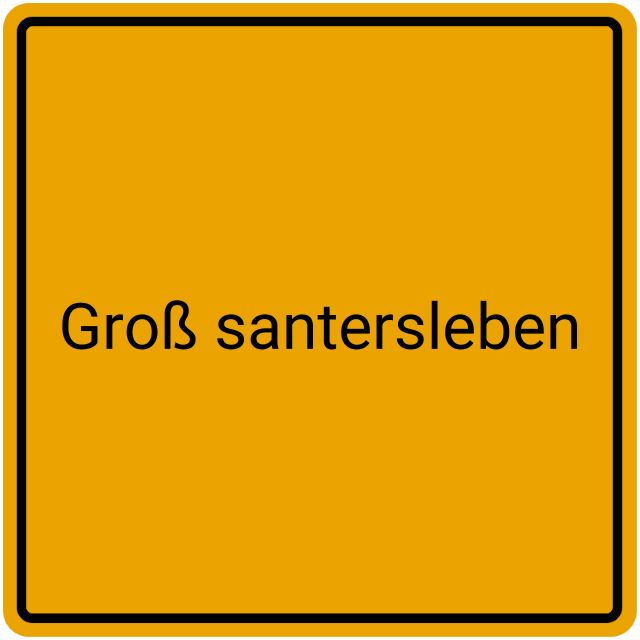 Meldebestätigung Groß Santersleben